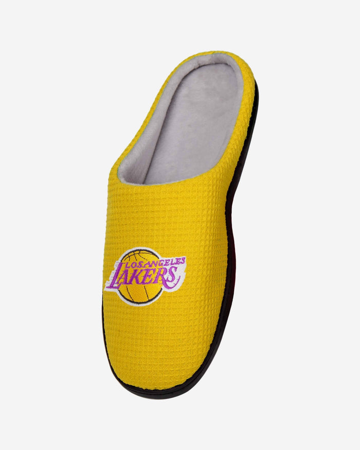 Los Angeles Lakers Memory Foam Slide Slipper FOCO - FOCO.com