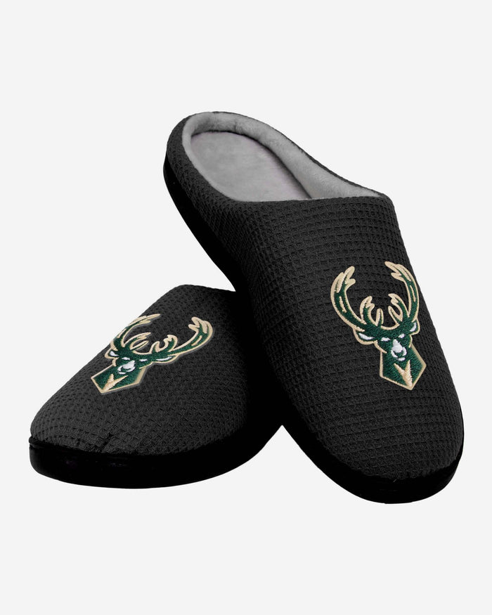 Milwaukee Bucks Memory Foam Slide Slipper FOCO - FOCO.com