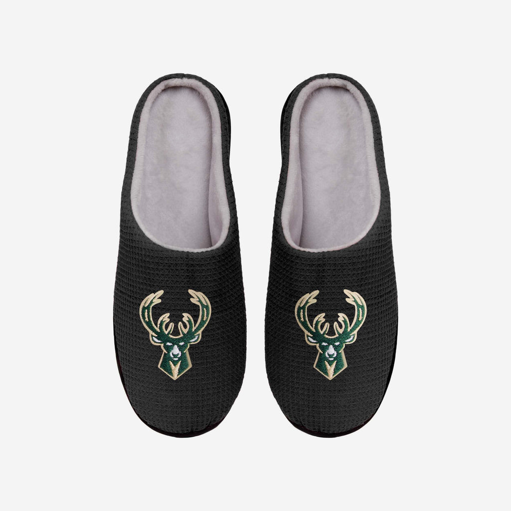 Milwaukee Bucks Memory Foam Slide Slipper FOCO S - FOCO.com