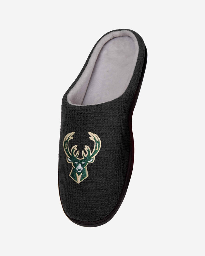 Milwaukee Bucks Memory Foam Slide Slipper FOCO - FOCO.com