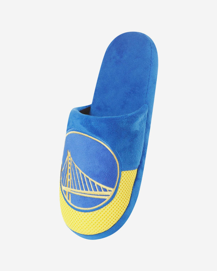 Golden State Warriors Team Logo Staycation Slipper FOCO - FOCO.com