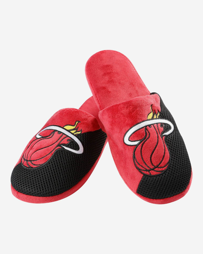 Miami Heat Team Logo Staycation Slipper FOCO - FOCO.com