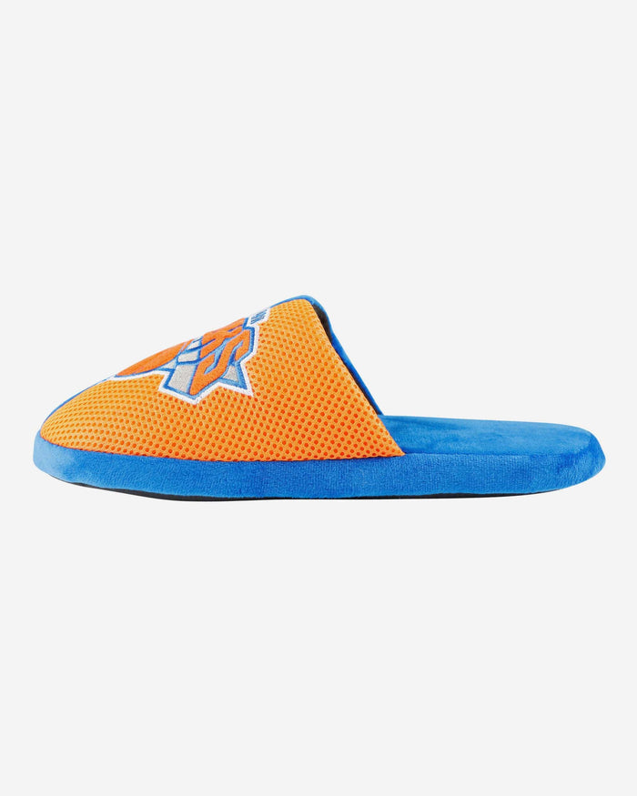 New York Knicks Team Logo Staycation Slipper FOCO S - FOCO.com