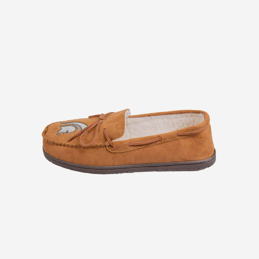 Michigan State Spartans Moccasin Slipper FOCO - FOCO.com