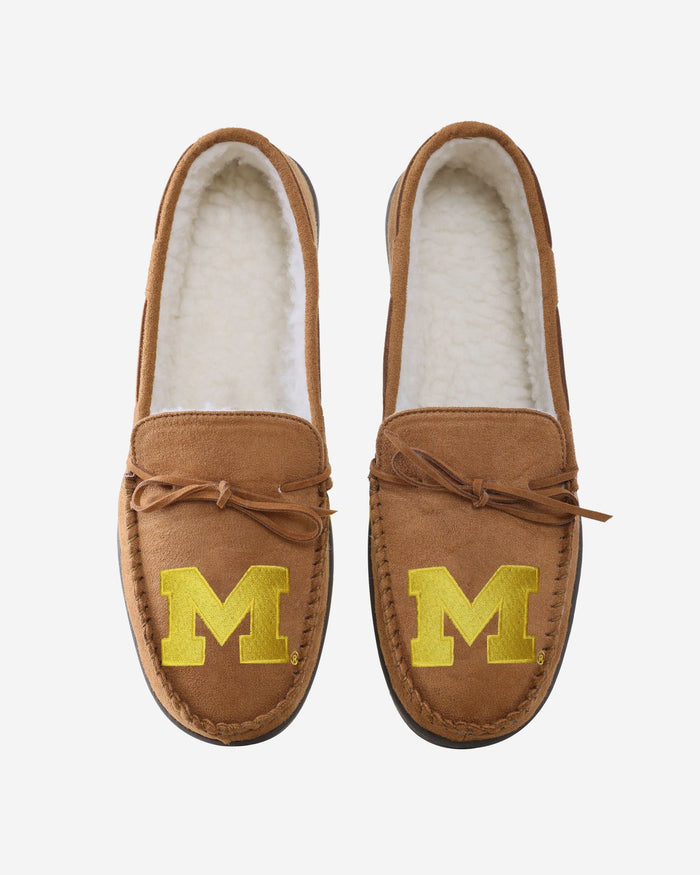 Michigan Wolverines Moccasin Slipper FOCO - FOCO.com