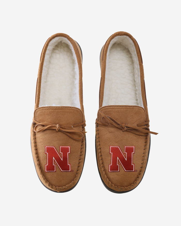 Nebraska Cornhuskers Moccasin Slipper FOCO - FOCO.com