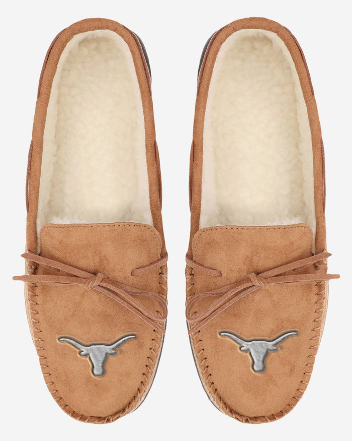 Texas Longhorns Moccasin Slipper FOCO - FOCO.com