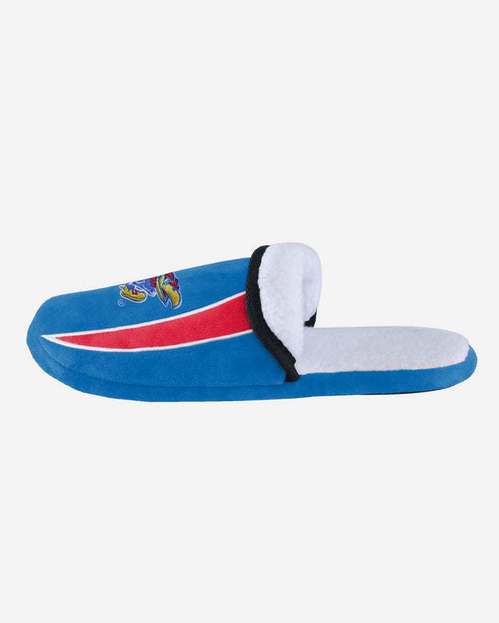 Kansas Jayhawks Sherpa Slide Slipper FOCO - FOCO.com