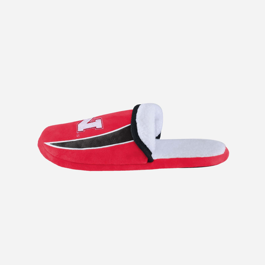 Nebraska Cornhuskers Sherpa Slide Slipper FOCO - FOCO.com