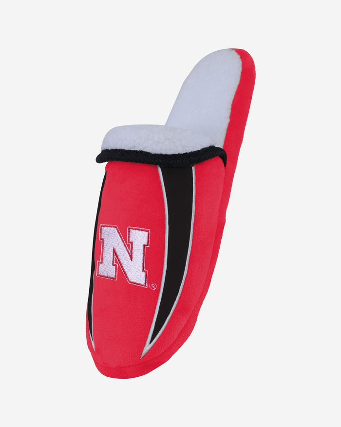 Nebraska Cornhuskers Sherpa Slide Slipper FOCO - FOCO.com