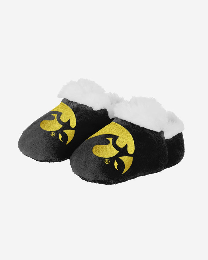 Iowa Hawkeyes Logo Baby Bootie Slipper FOCO 0-3 mo - FOCO.com