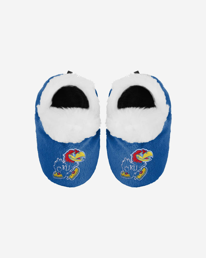 Kansas Jayhawks Logo Baby Bootie Slipper FOCO - FOCO.com