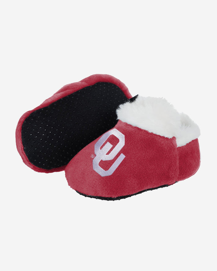 Oklahoma Sooners Logo Baby Bootie Slipper FOCO - FOCO.com