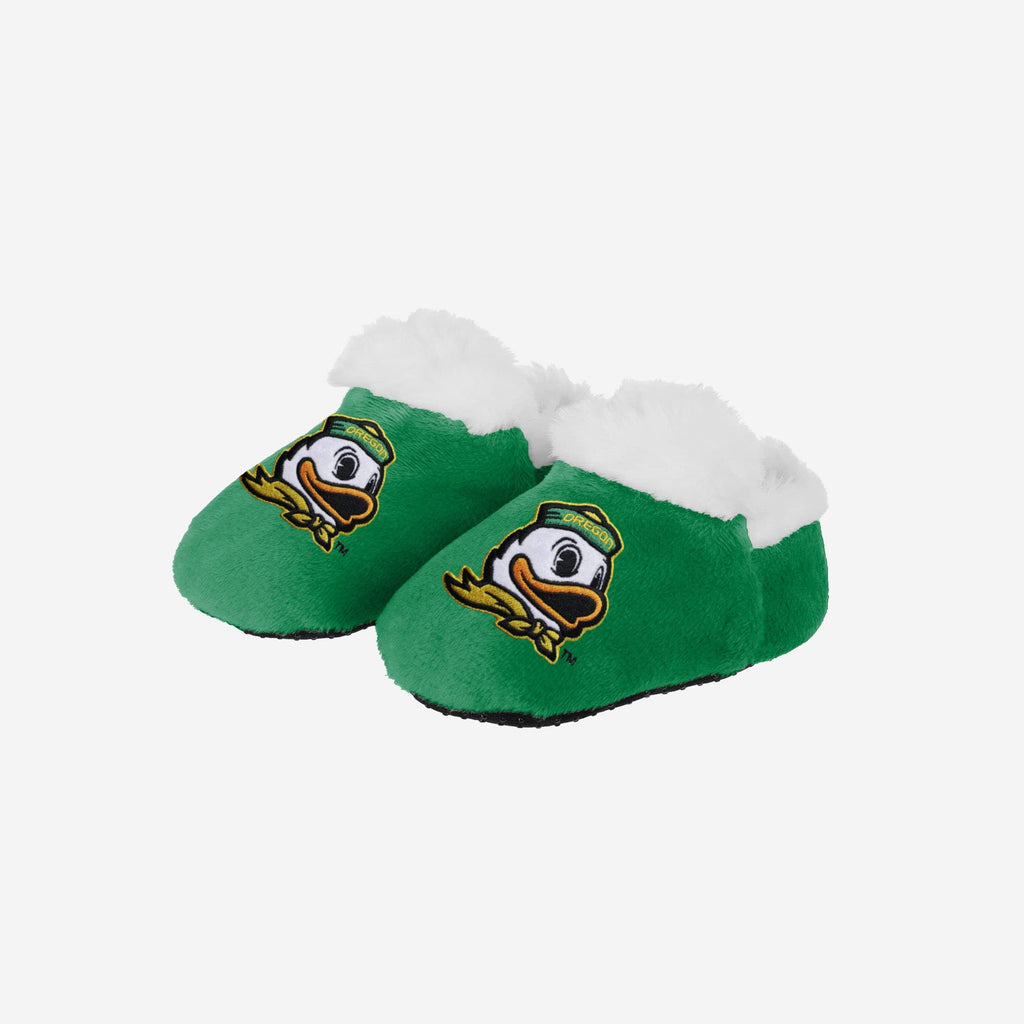 Oregon Ducks Logo Baby Bootie Slipper FOCO 0-3 mo - FOCO.com