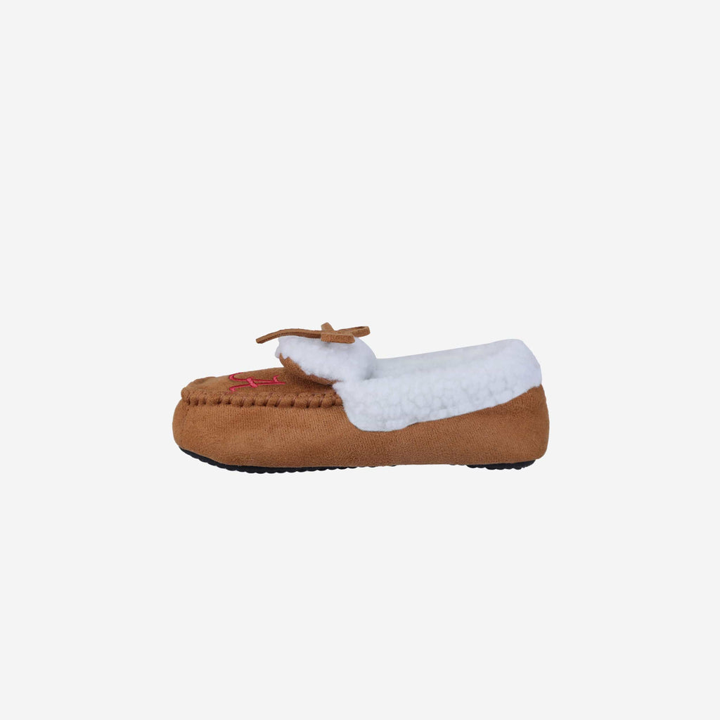 Alabama Crimson Tide Youth Moccasin Slipper FOCO - FOCO.com