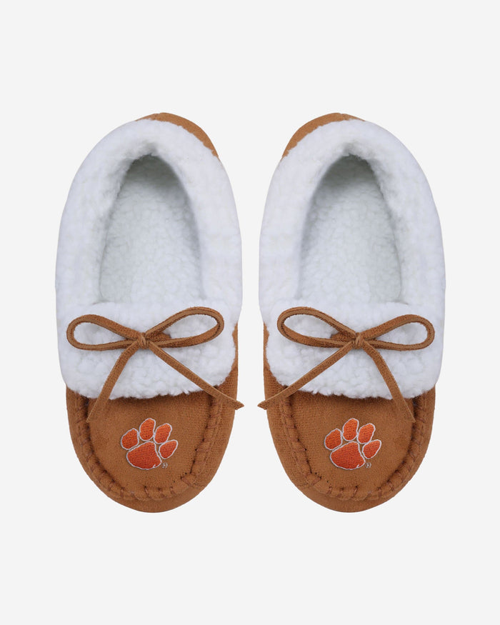 Clemson Tigers Youth Moccasin Slipper FOCO S - FOCO.com