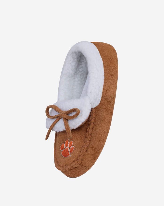 Clemson Tigers Youth Moccasin Slipper FOCO - FOCO.com