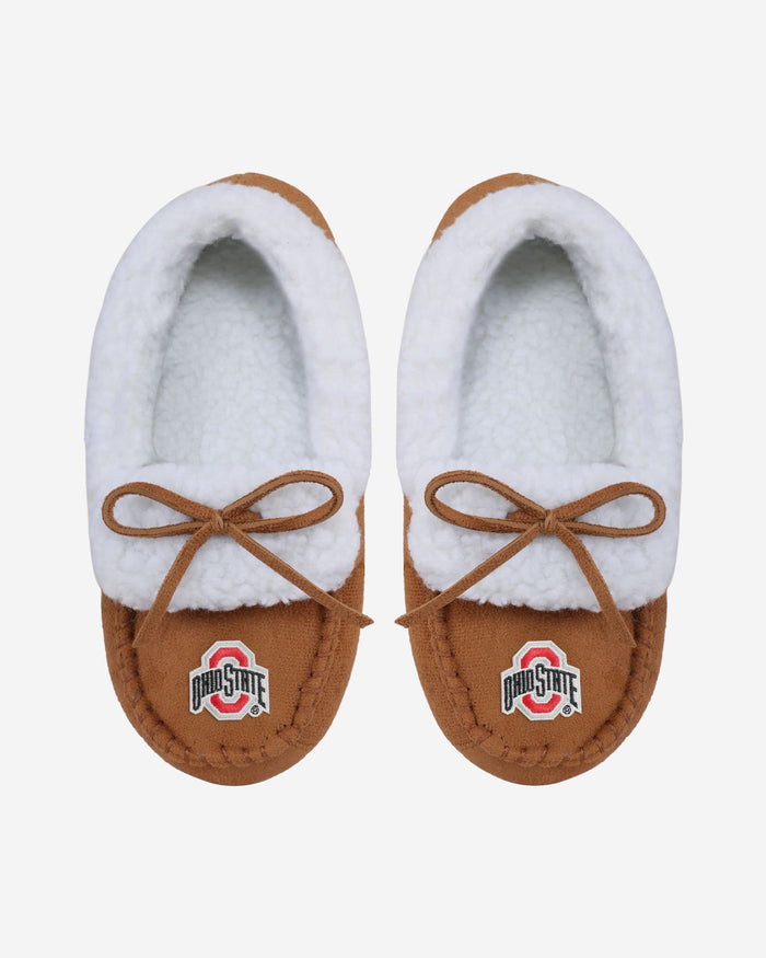 Ohio State Buckeyes Youth Moccasin Slipper FOCO S - FOCO.com