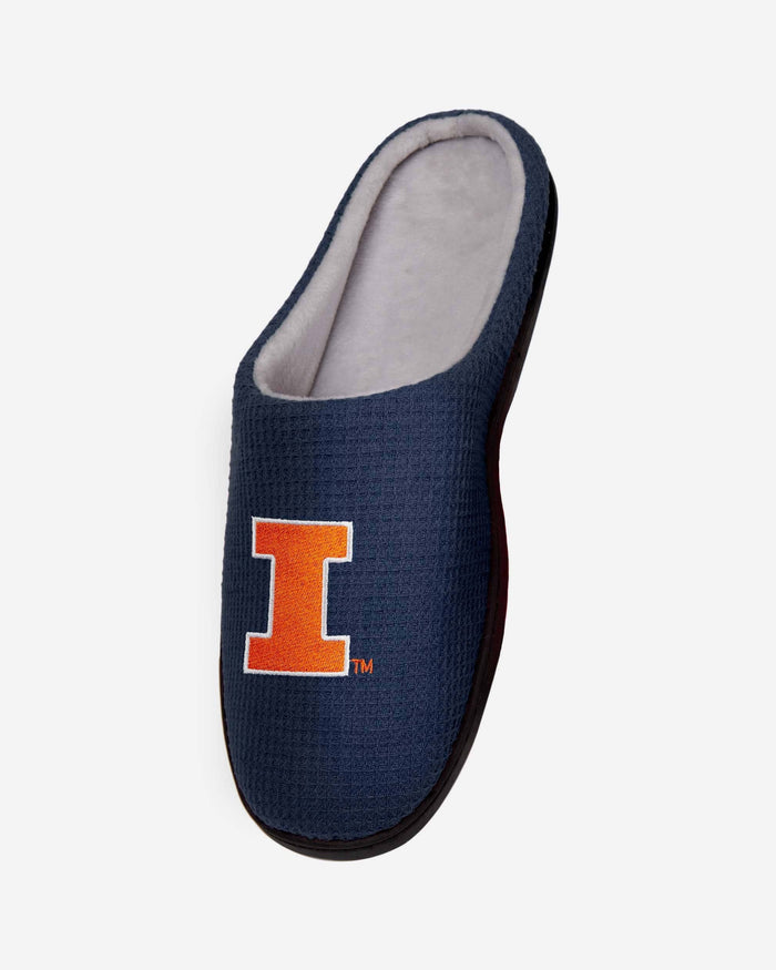 Illinois Fighting Illini Memory Foam Slide Slipper FOCO - FOCO.com