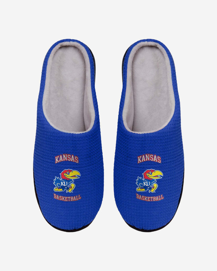 Kansas Jayhawks Memory Foam Slide Slipper FOCO S - FOCO.com