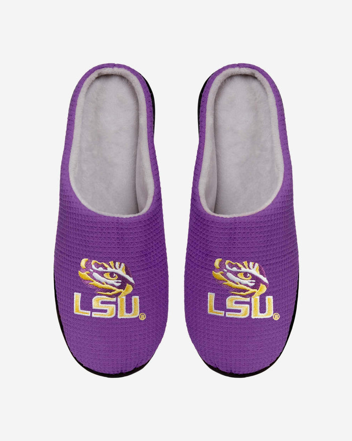 LSU Tigers Memory Foam Slide Slipper FOCO S - FOCO.com