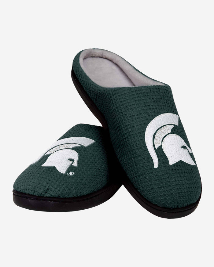 Michigan State Spartans Memory Foam Slide Slipper FOCO - FOCO.com