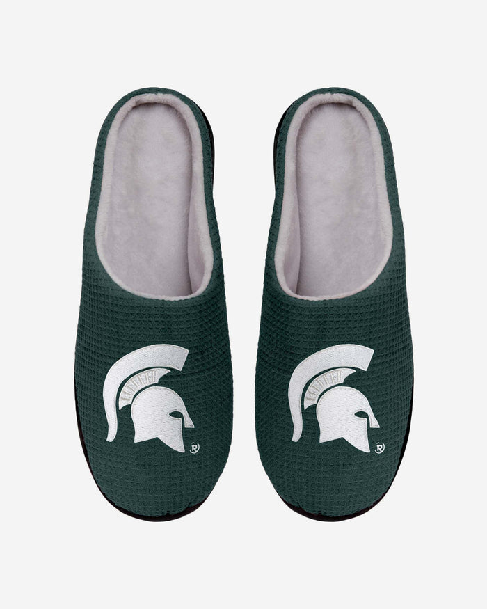 Michigan State Spartans Memory Foam Slide Slipper FOCO S - FOCO.com