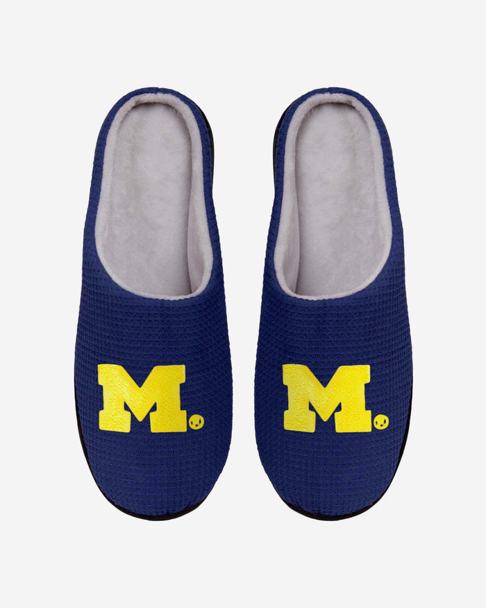 Michigan Wolverines Memory Foam Slide Slipper FOCO S - FOCO.com