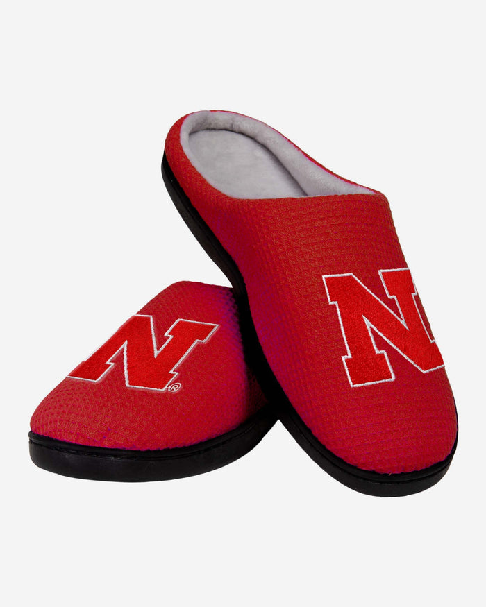 Nebraska Cornhuskers Memory Foam Slide Slipper FOCO - FOCO.com