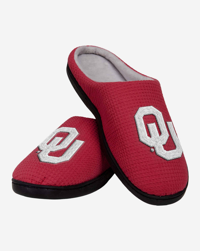 Oklahoma Sooners Memory Foam Slide Slipper FOCO - FOCO.com