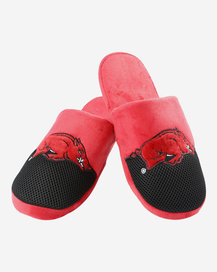 Arkansas Razorbacks Team Logo Staycation Slipper FOCO - FOCO.com