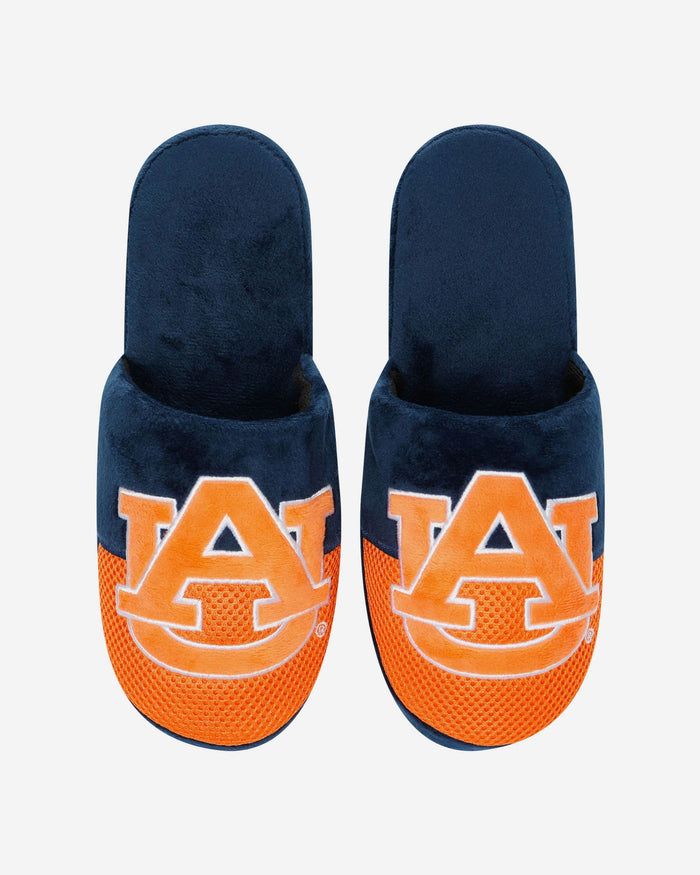 Auburn Tigers Team Logo Staycation Slipper FOCO - FOCO.com