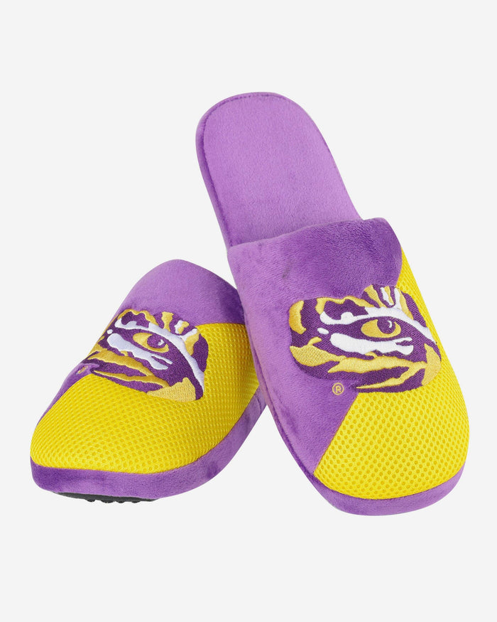 Lsu Team Logo Staycation Slipper FOCO - FOCO.com