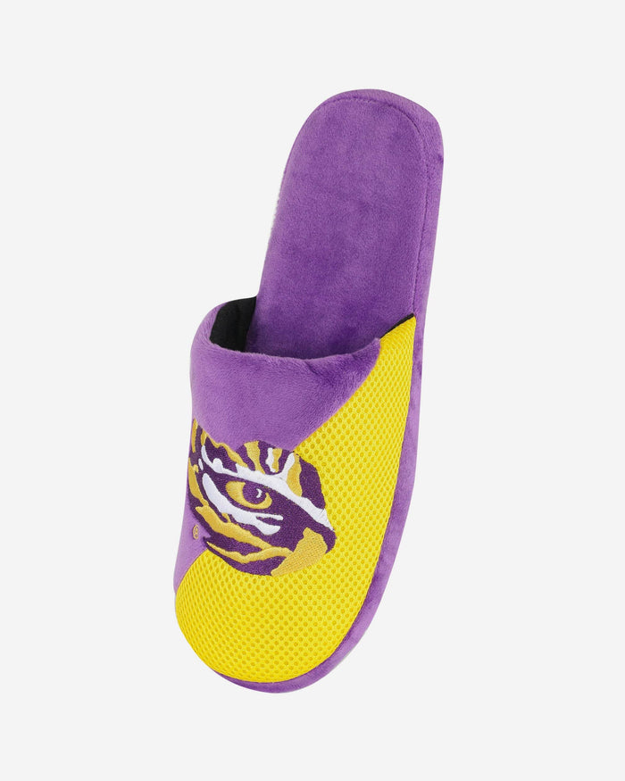 Lsu Team Logo Staycation Slipper FOCO - FOCO.com