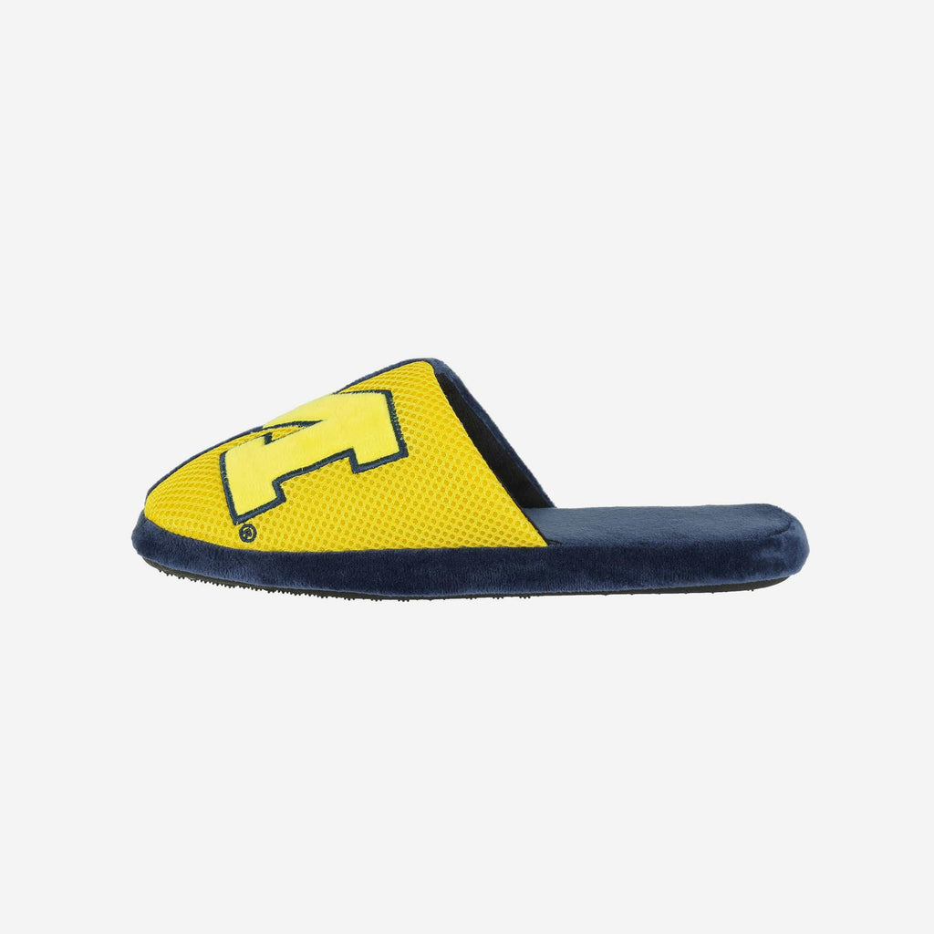 Michigan Team Logo Staycation Slipper FOCO S - FOCO.com