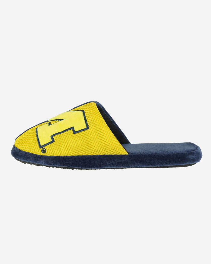 Michigan Team Logo Staycation Slipper FOCO S - FOCO.com