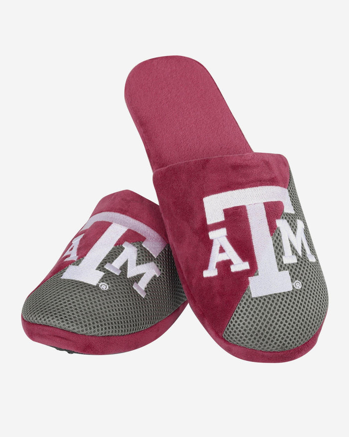 Texas A&M Team Logo Staycation Slipper FOCO - FOCO.com