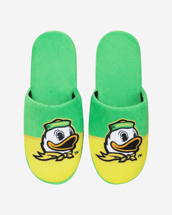 Oregon Ducks Team Logo Staycation Slipper FOCO - FOCO.com