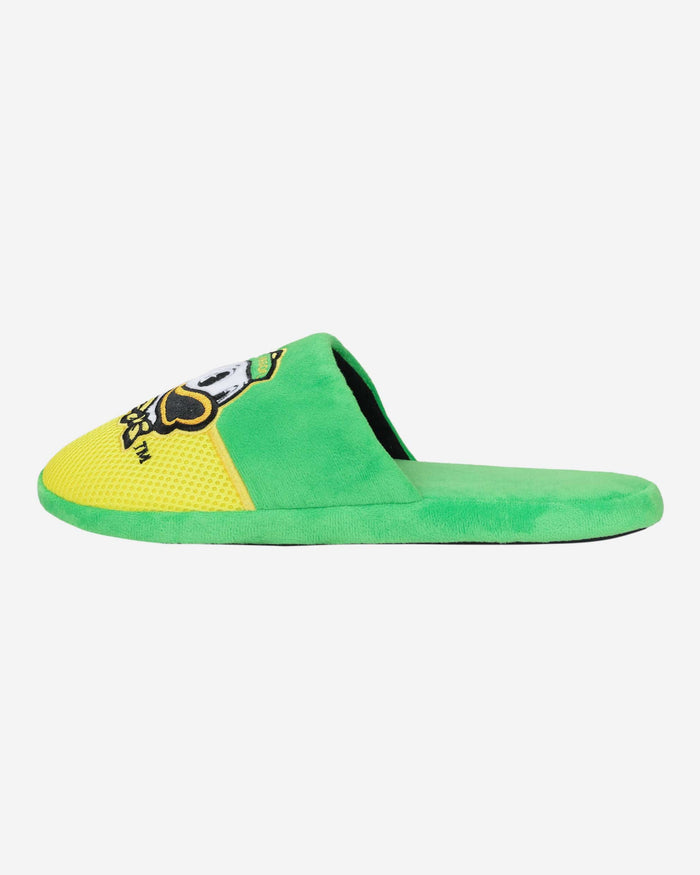 Oregon Ducks Team Logo Staycation Slipper FOCO S - FOCO.com