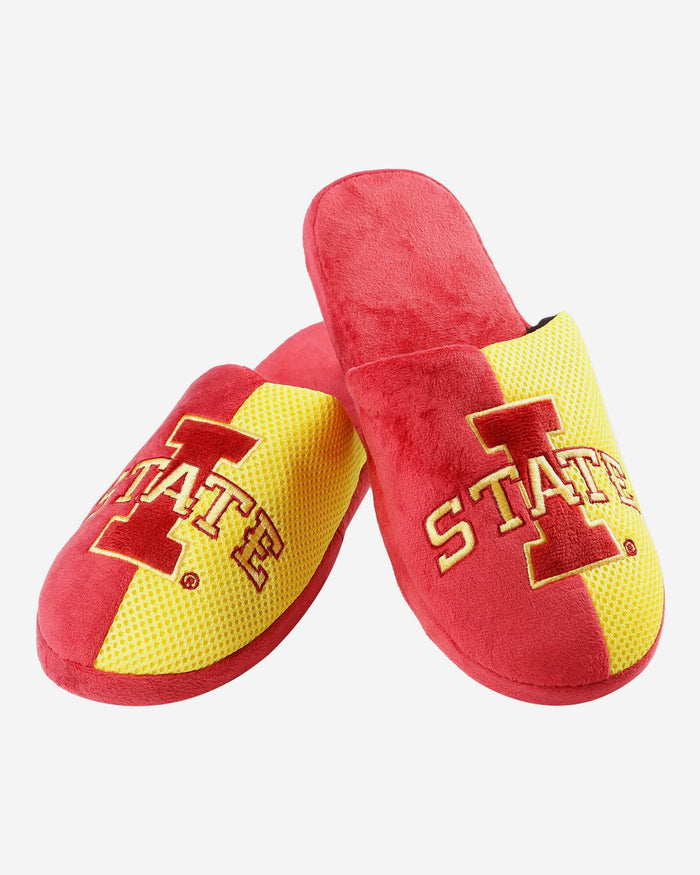 Iowa State Cyclones Team Logo Staycation Slipper FOCO - FOCO.com