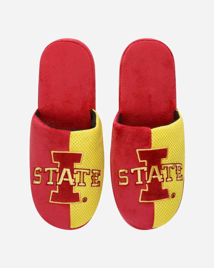 Iowa State Cyclones Team Logo Staycation Slipper FOCO - FOCO.com