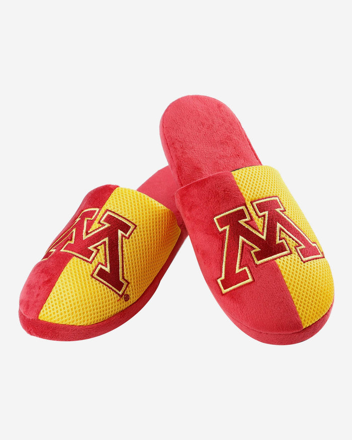 Minnesota Golden Gophers Team Logo Staycation Slipper FOCO - FOCO.com