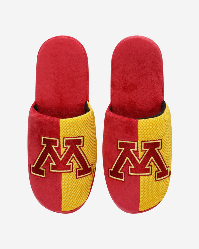 Minnesota Golden Gophers Team Logo Staycation Slipper FOCO - FOCO.com