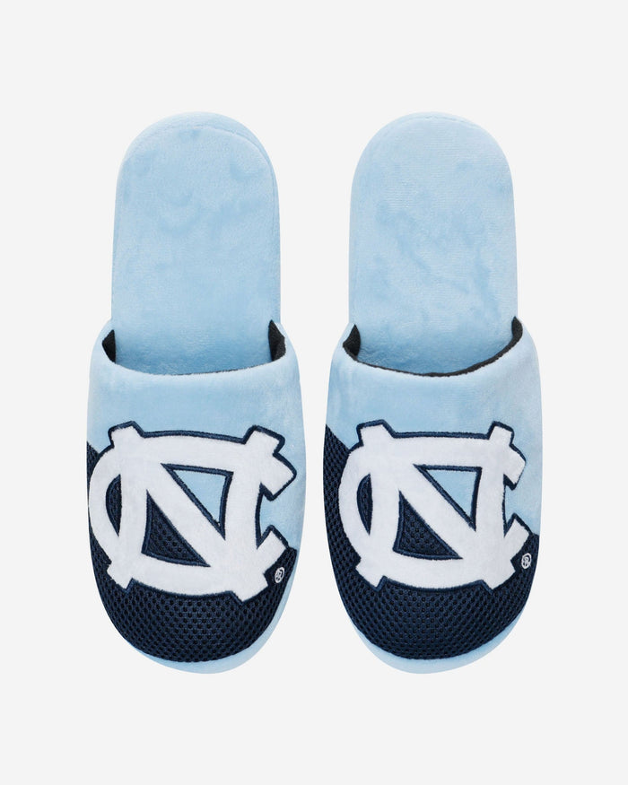 North Carolina Tar Heels Team Logo Staycation Slipper FOCO - FOCO.com