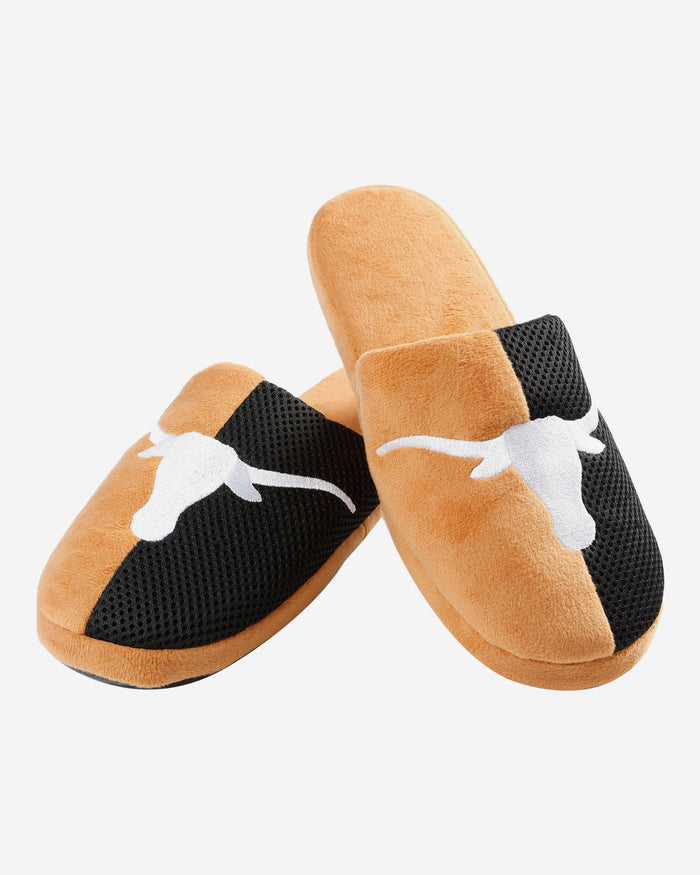 Texas Longhorns Team Logo Staycation Slipper FOCO - FOCO.com