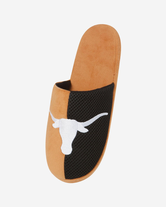 Texas Longhorns Team Logo Staycation Slipper FOCO - FOCO.com