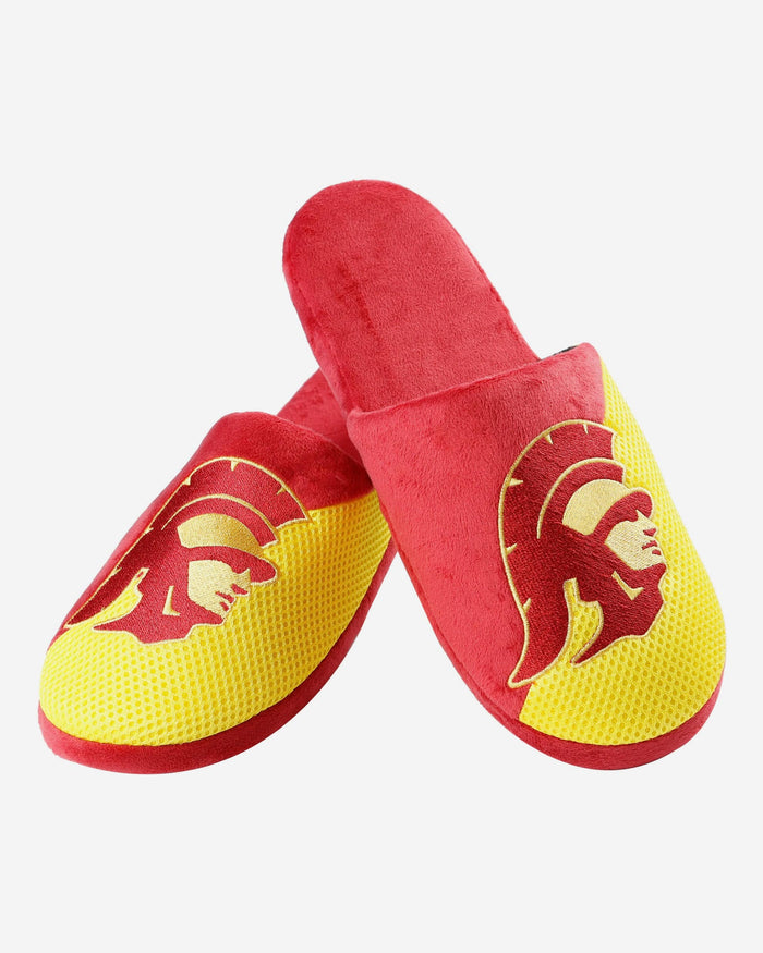 USC Trojans Team Logo Staycation Slipper FOCO - FOCO.com