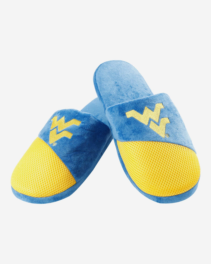 West Virginia Mountaineers Team Logo Staycation Slipper FOCO - FOCO.com