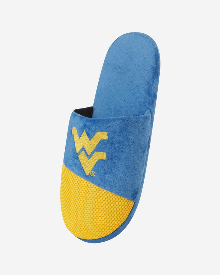 West Virginia Mountaineers Team Logo Staycation Slipper FOCO - FOCO.com