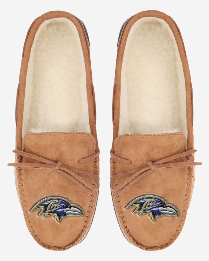 Baltimore Ravens Moccasin Slipper FOCO - FOCO.com